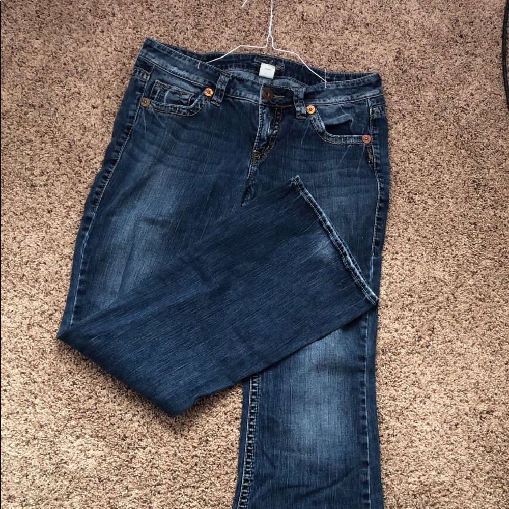 Silver jeans